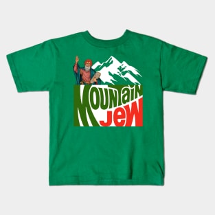 Chutzpah MOUNTAIN JEW Kids T-Shirt